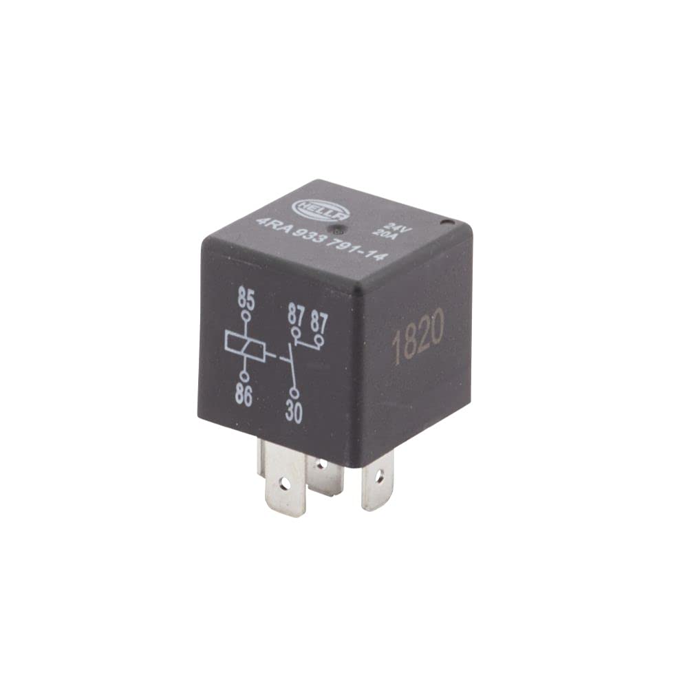 HELLA Relais, Arbeitsstrom - 24V - 5-polig - Schließer - 4RA 933 791-141 HELLA Relais, Arbeitsstrom - 24V - 5-polig - Schließer - 4RA 933 791-141 von Hella