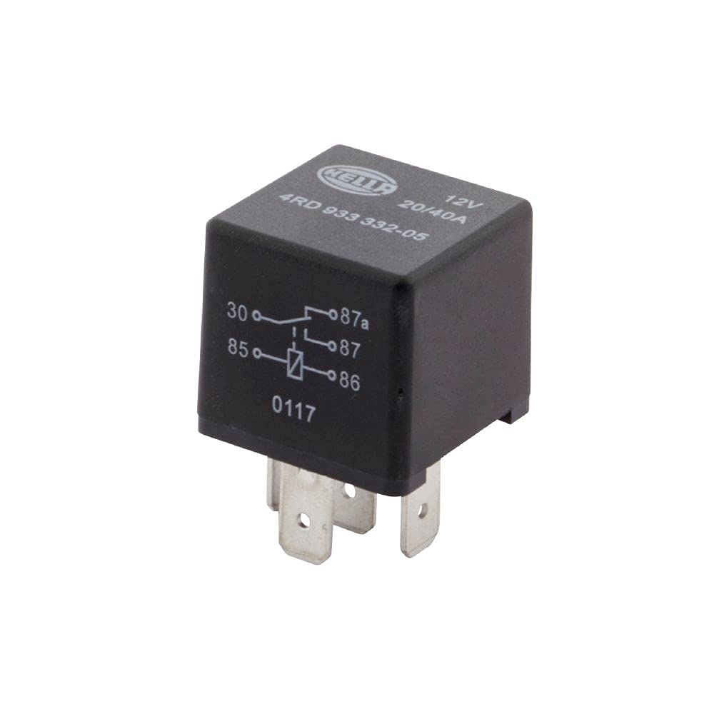 HELLA Relais, Arbeitsstrom - 12V - 5-polig - Wechsler - 4RD 933 332-051 HELLA Relais, Arbeitsstrom - 12V - 5-polig - Wechsler - 4RD 933 332-051 von Hella