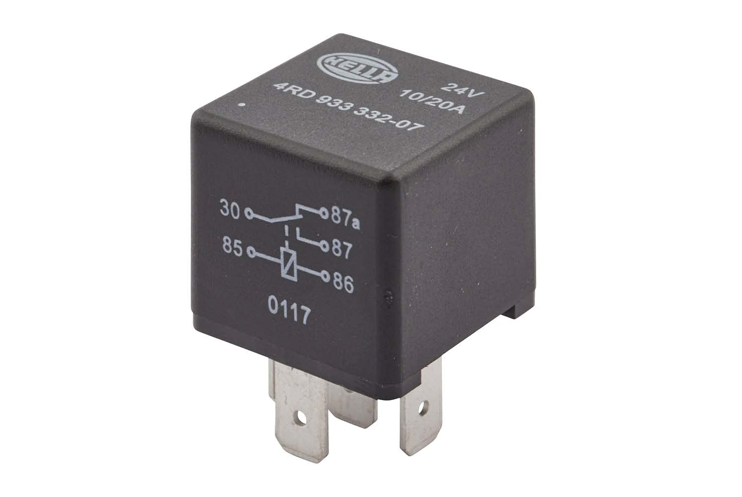 HELLA Relais, Arbeitsstrom - 24V - 5-polig - Wechsler - 4RD 933 332-071 HELLA Relais, Arbeitsstrom - 24V - 5-polig - Wechsler - 4RD 933 332-071 von Hella