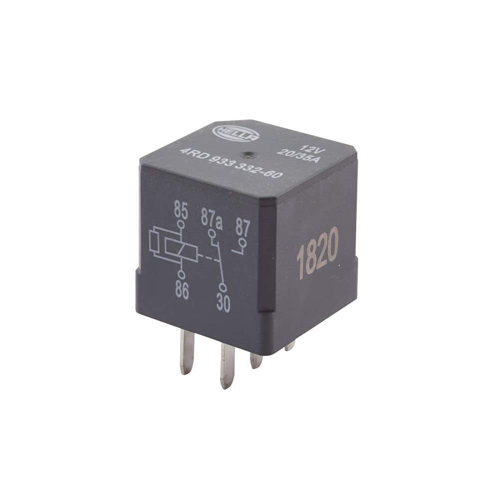 HELLA Relais, Arbeitsstrom - 12V - 5-polig - Wechsler - Menge: 1 - 4RD 933 332-601 HELLA Relais, Arbeitsstrom - 12V - 5-polig - Wechsler - Menge: 1 - 4RD 933 332-601 von Hella