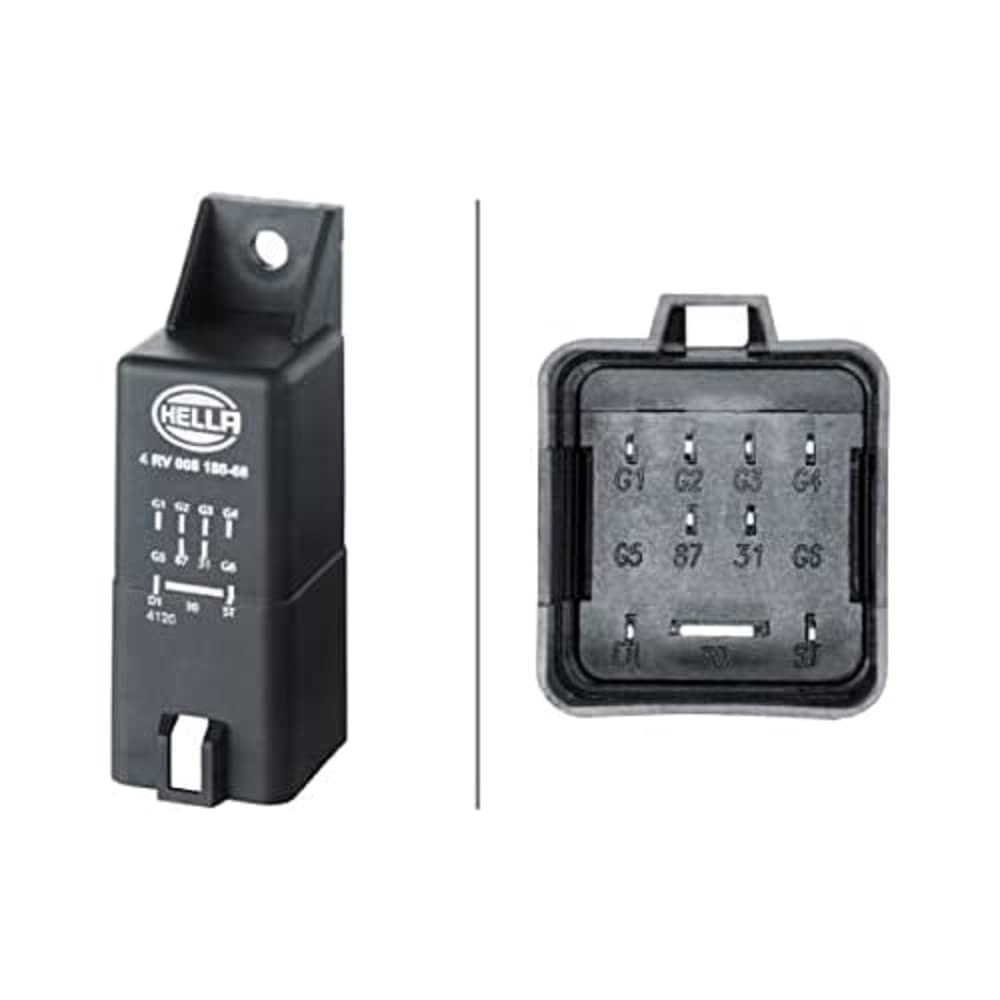 HELLA 4RV 008 188-681 Steuergerät, Glühzeit - 12V - 9-polig - nachglühfähig - Zylinderanzahl: 4 HELLA 4RV 008 188-681 Steuergerät, Glühzeit - 12V - 9-polig - nachglühfähig - Zylinderanzahl: 4 von Hella