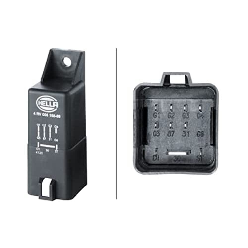 HELLA 4RV 008 188-691 Steuergerät, Glühzeit - 12V - 10-polig - nachglühfähig - Zylinderanzahl: 5 HELLA 4RV 008 188-691 Steuergerät, Glühzeit - 12V - 10-polig - nachglühfähig - Zylinderanzahl: 5 von Hella