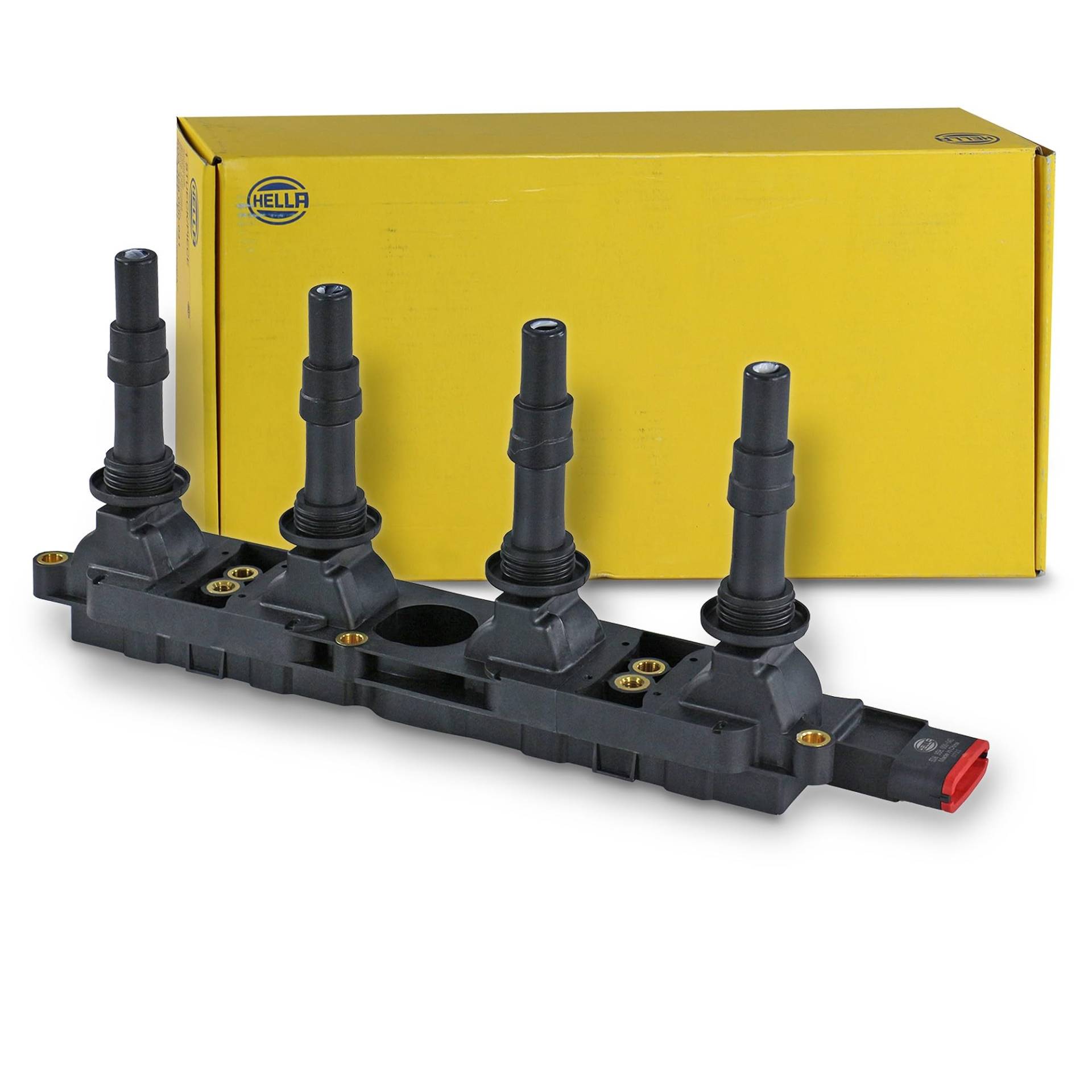 HELLA 5DA 358 000-041 Zündspule - 12V - 5-polig - Blockzündspule - geschraubt HELLA 5DA 358 000-041 Zündspule - 12V - 5-polig - Blockzündspule - geschraubt von Hella