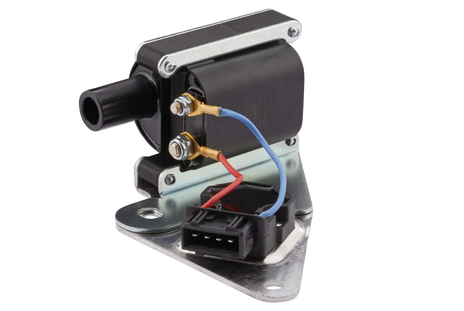 HELLA 5DA 358 000-101 Zündspule - 12V - 4-polig - Verteilerzündspule - geschraubt, Schwarz HELLA 5DA 358 000-101 Zündspule - 12V - 4-polig - Verteilerzündspule - geschraubt, Schwarz von Hella