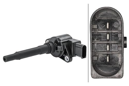HELLA 5DA 358 168-401 Zündspule - 12V - 4-polig - Kerzenschachtzündspule - Bajonett HELLA 5DA 358 168-401 Zündspule - 12V - 4-polig - Kerzenschachtzündspule - Bajonett von Hella