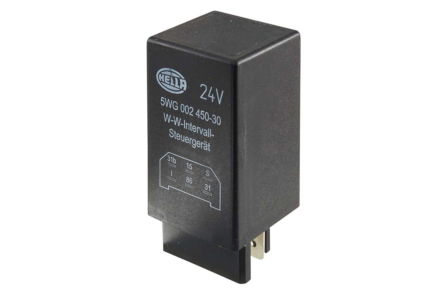 HELLA 5WG 002 450-301 Relais, Wisch-Wasch-Intervall - 24V - 6-polig - ohne Halter HELLA 5WG 002 450-301 Relais, Wisch-Wasch-Intervall - 24V - 6-polig - ohne Halter von Hella