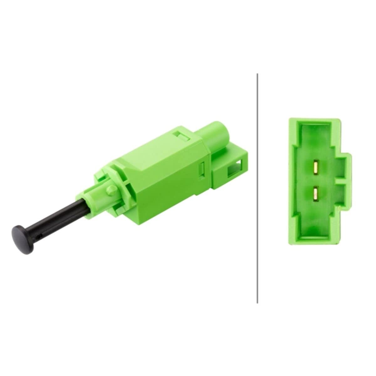 HELLA 6DD 010 966-631 Schalter, Kupplungsbetätigung (Tempomat) - 12 V - 2-poliger Stecker von Hella