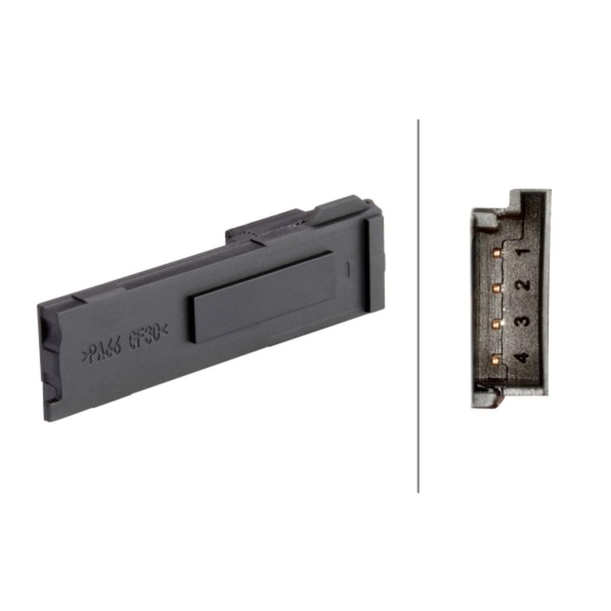 HELLA 6DD 010 966-661 Schalter, Kupplungsbetätigung (GRA) - 4-polig - elektronisch von Hella