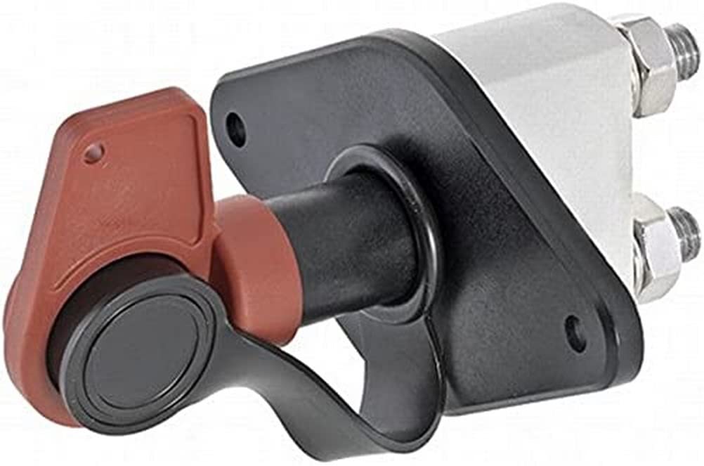 HELLA Batterietrennschalter - Drehbetätigung - 24V - geschraubt - Schließer - oval - 6EK 002 843-151, [STANDARD_PLASTIC_COLOR] von Hella
