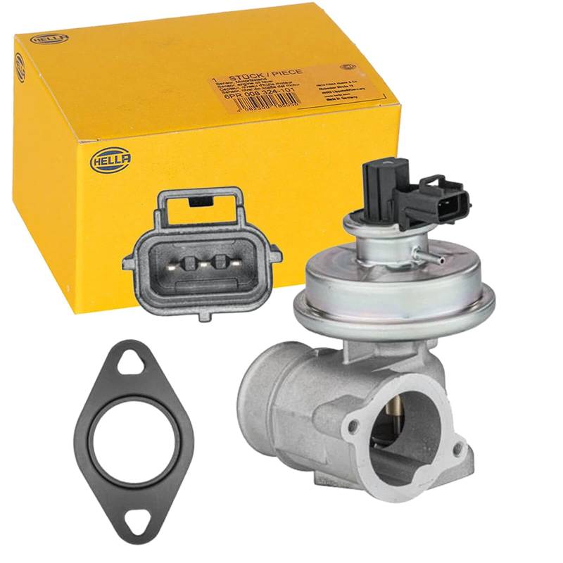 HELLA 6NU 010 171-041 AGR-Ventil - elektrisch-pneumatisch - mit Dichtung von Hella