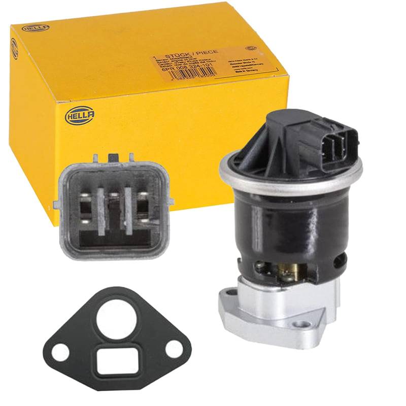 HELLA 6NU 010 171-491 AGR-Ventil - elektrisch - 5-polig - mit Dichtung von Hella