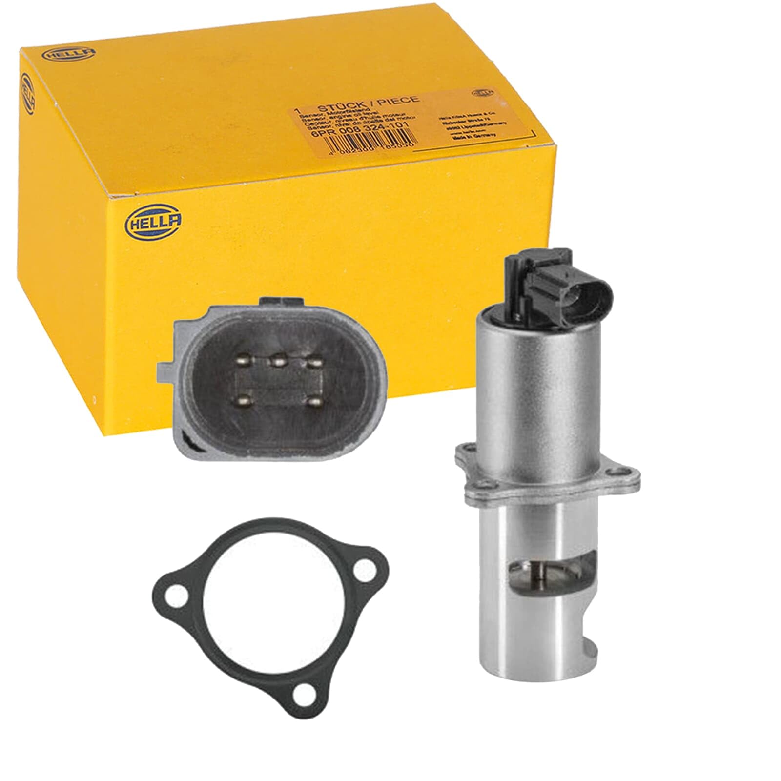 HELLA 6NU 010 171-551 AGR-Ventil - elektronisch - 5-polig - mit Dichtung HELLA 6NU 010 171-551 AGR-Ventil - elektronisch - 5-polig - mit Dichtung von Hella