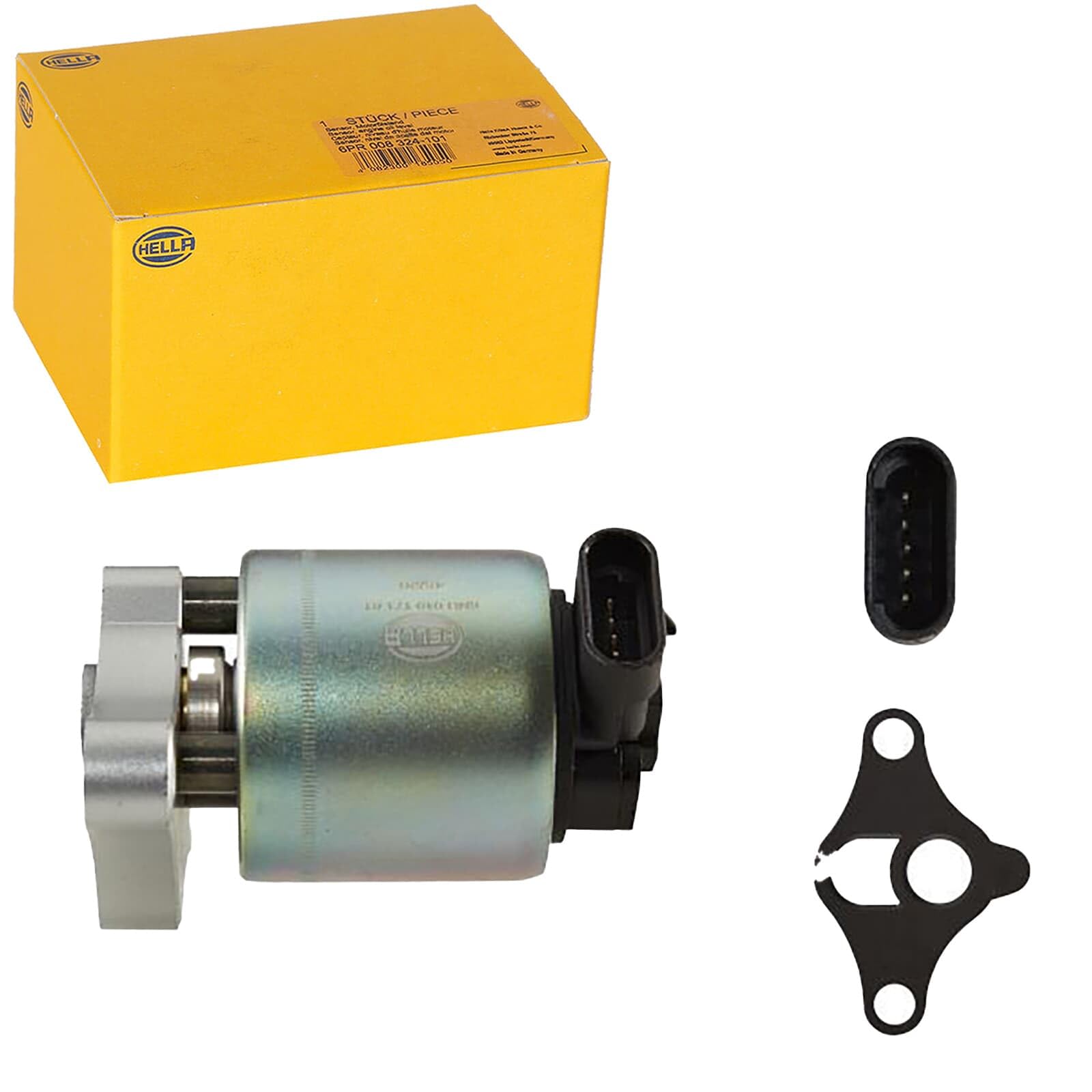 HELLA 6NU 010 171-611 AGR-Ventil - elektronisch - 5-polig - mit Dichtung HELLA 6NU 010 171-611 AGR-Ventil - elektronisch - 5-polig - mit Dichtung von Hella