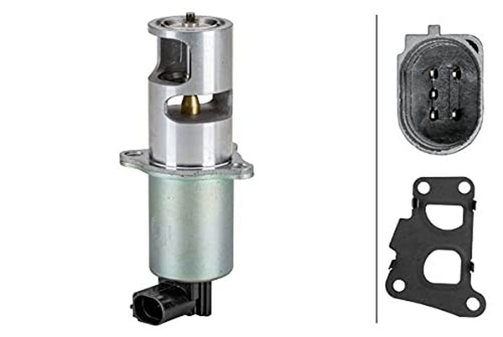 HELLA 6NU 014 864-501 AGR-Ventil - elektrisch - 5-polig - mit Dichtung HELLA 6NU 014 864-501 AGR-Ventil - elektrisch - 5-polig - mit Dichtung von Hella