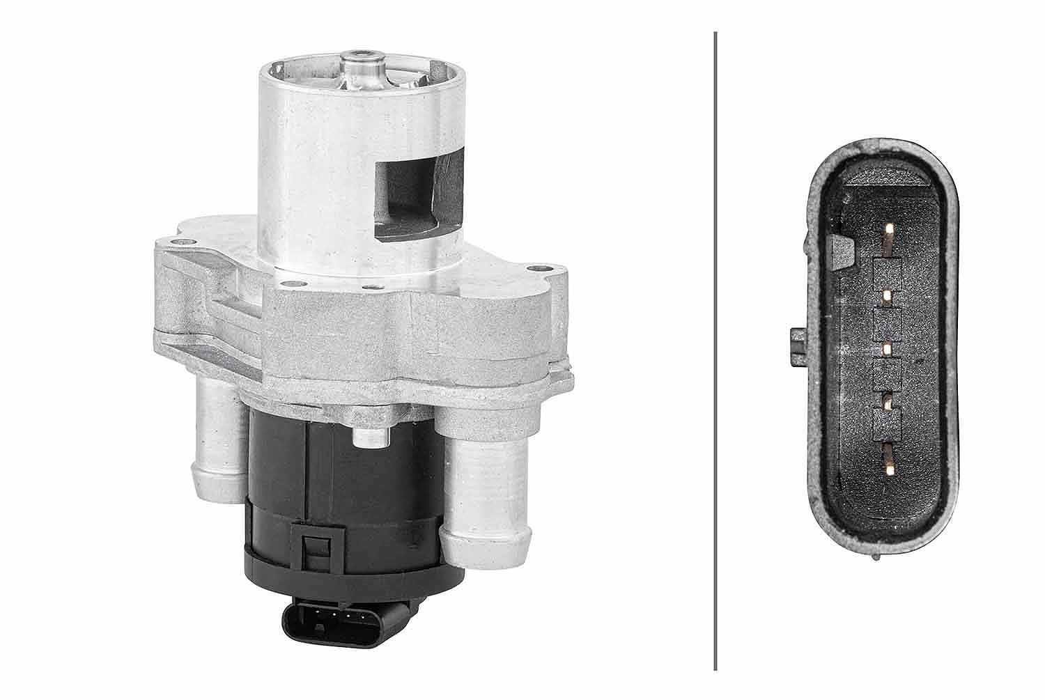 HELLA 6NU 014 864-531 AGR-Ventil - elektrisch - 5-polig - ohne Dichtung/ohne AGR-Kühler - Steuergerät/Software muss angelernt/upgedatet werden HELLA 6NU 014 864-531 AGR-Ventil - elektrisch - 5-polig - ohne Dichtung/ohne AGR-Kühler - Steuergerät/Software muss angelernt/upgedatet werden von Hella