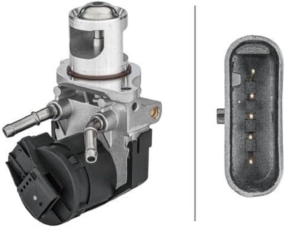 HELLA 6NU 014 864-681 AGR-Ventil - elektrisch - 5-polig - mit Dichtung, Keine HELLA 6NU 014 864-681 AGR-Ventil - elektrisch - 5-polig - mit Dichtung, Keine von Hella