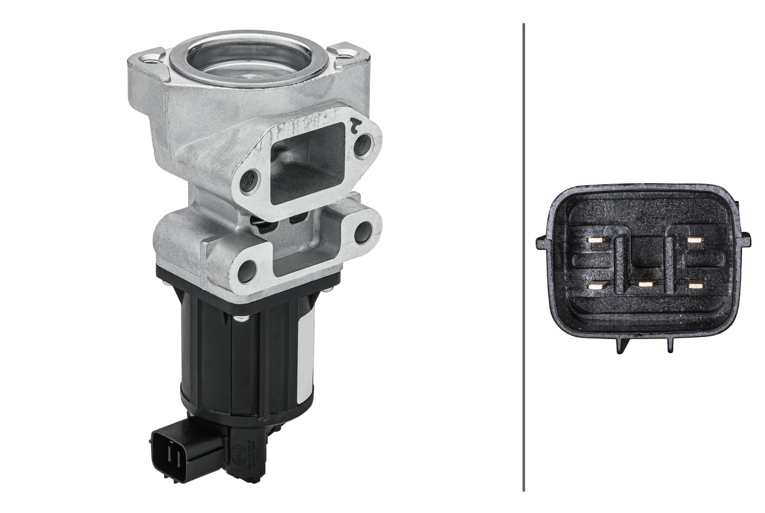 HELLA 6NU 014 864-701 AGR-Ventil - elektrisch - 5-polig - mit Dichtung HELLA 6NU 014 864-701 AGR-Ventil - elektrisch - 5-polig - mit Dichtung von Hella