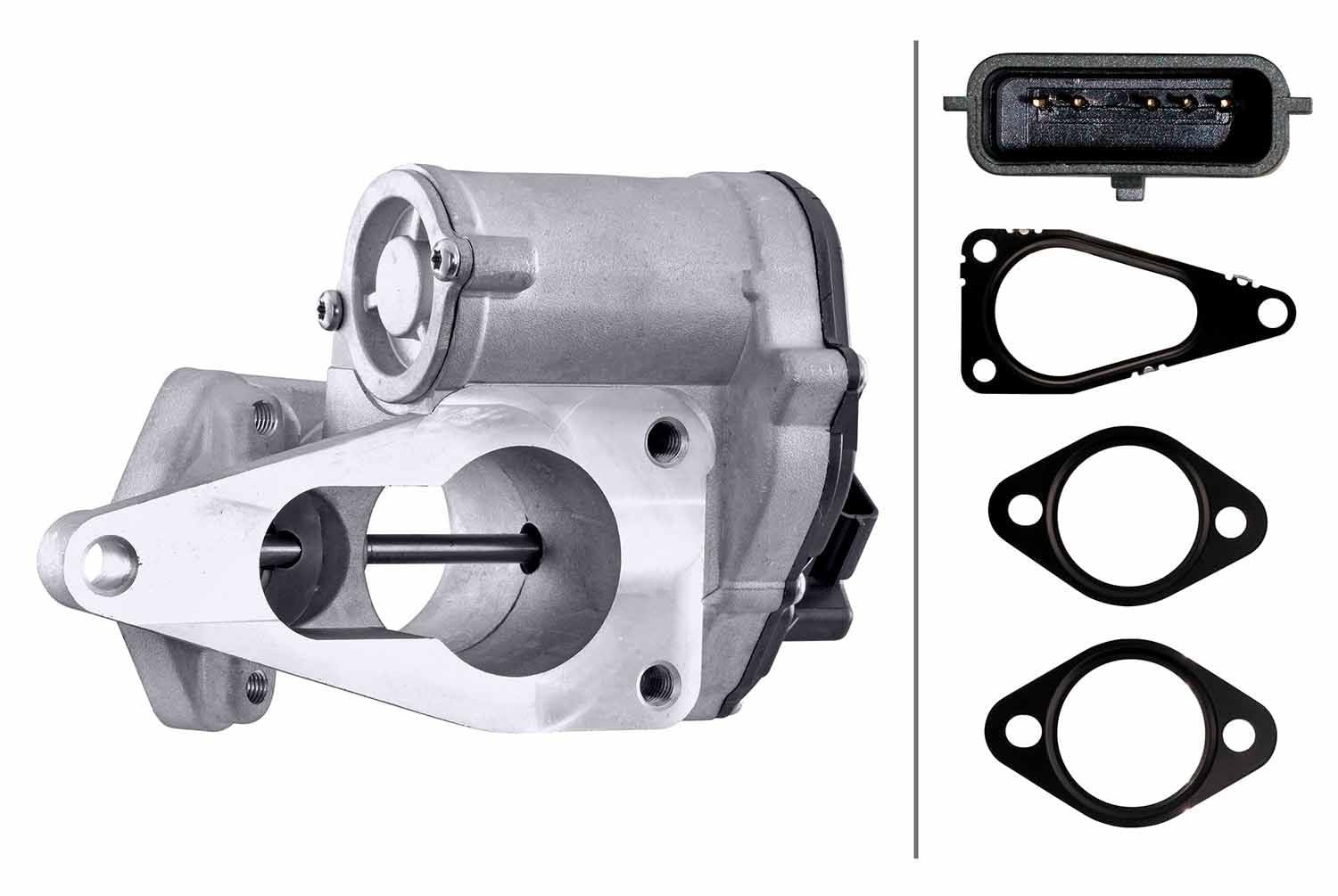 HELLA 6NU 014 865-101 AGR-Ventil - 12V - elektrisch - 5-polig - ohne Dichtung HELLA 6NU 014 865-101 AGR-Ventil - 12V - elektrisch - 5-polig - ohne Dichtung von Hella