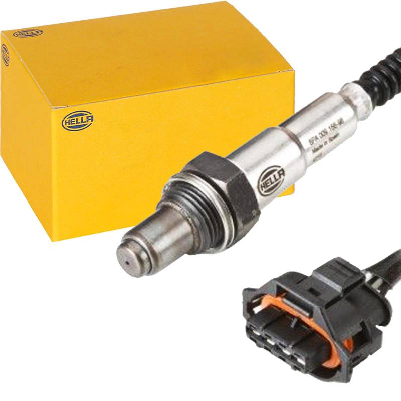 HELLA 6PA 009 166-981 Lambdasonde - 4-polig - vor Katalysator - Kabel: 570mm von Hella