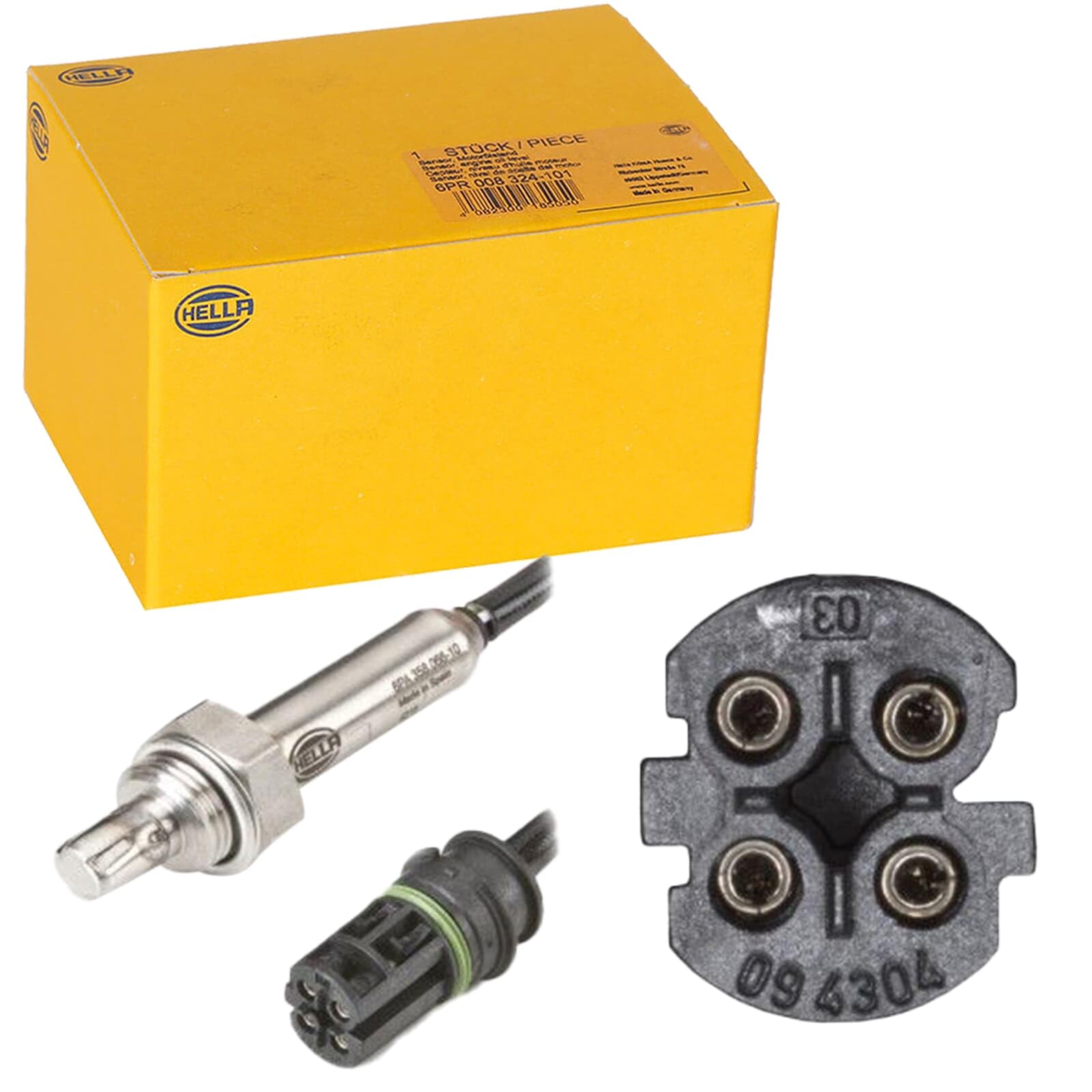 HELLA 6PA 358 066-101 Lambdasonde - 4-polig - Kabel: 1000mm HELLA 6PA 358 066-101 Lambdasonde - 4-polig - Kabel: 1000mm von Hella