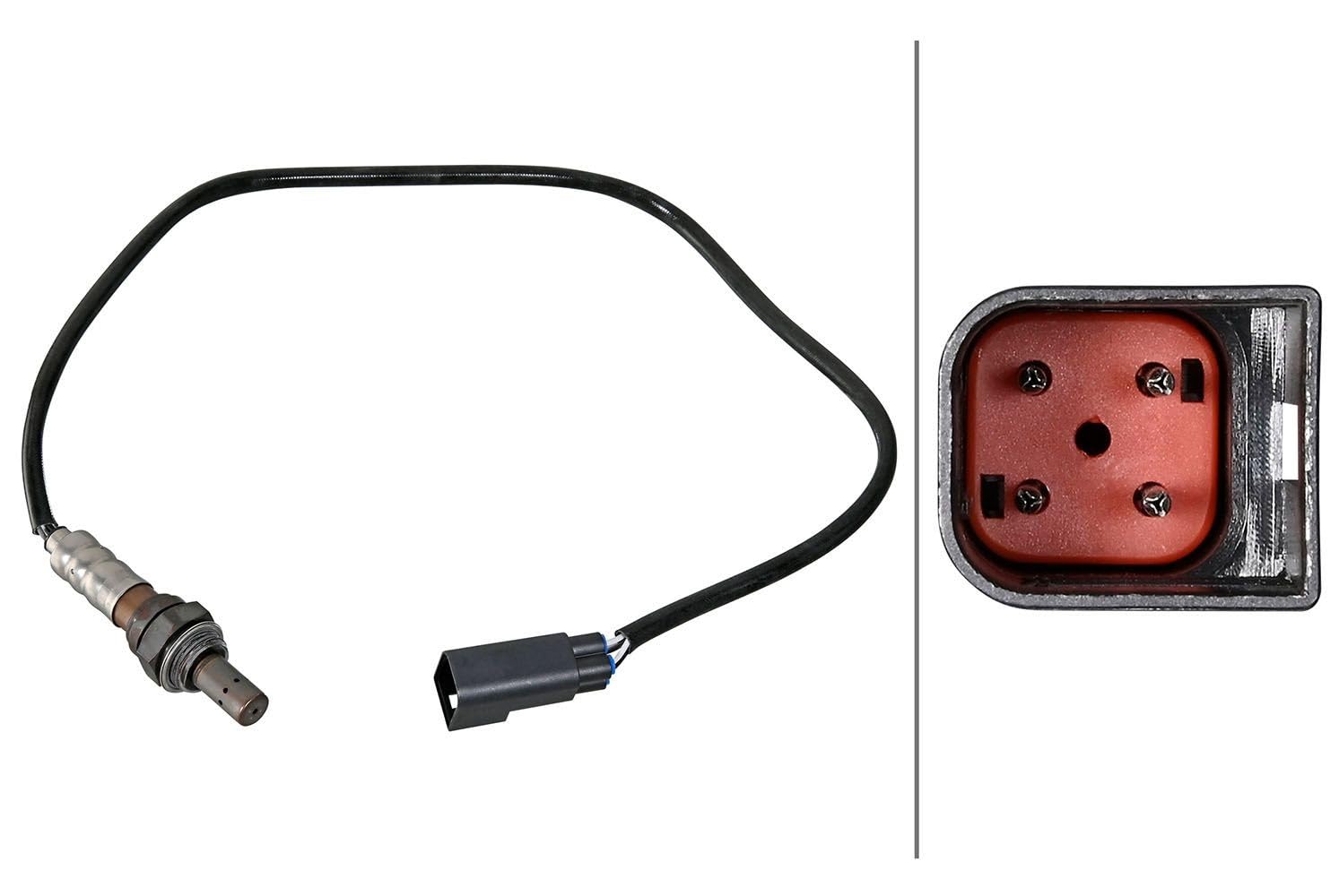 HELLA 6PA 358 221-521 Lambdasonde - 4-polig - Kabel: 540mm HELLA 6PA 358 221-521 Lambdasonde - 4-polig - Kabel: 540mm von Hella