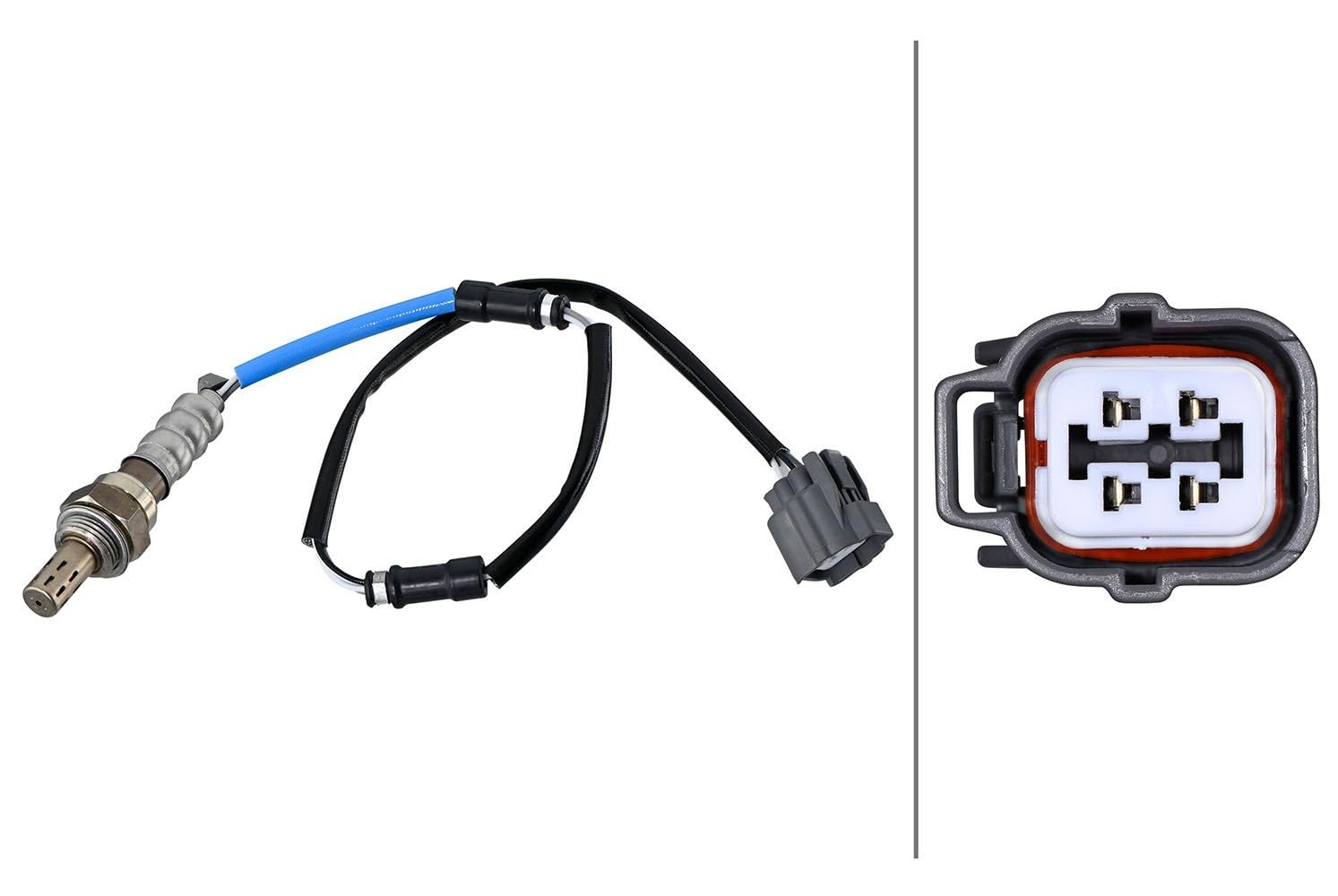 HELLA 6PA 358 221-591 Lambdasonde - 4-polig - Kabel: 460mm HELLA 6PA 358 221-591 Lambdasonde - 4-polig - Kabel: 460mm von Hella