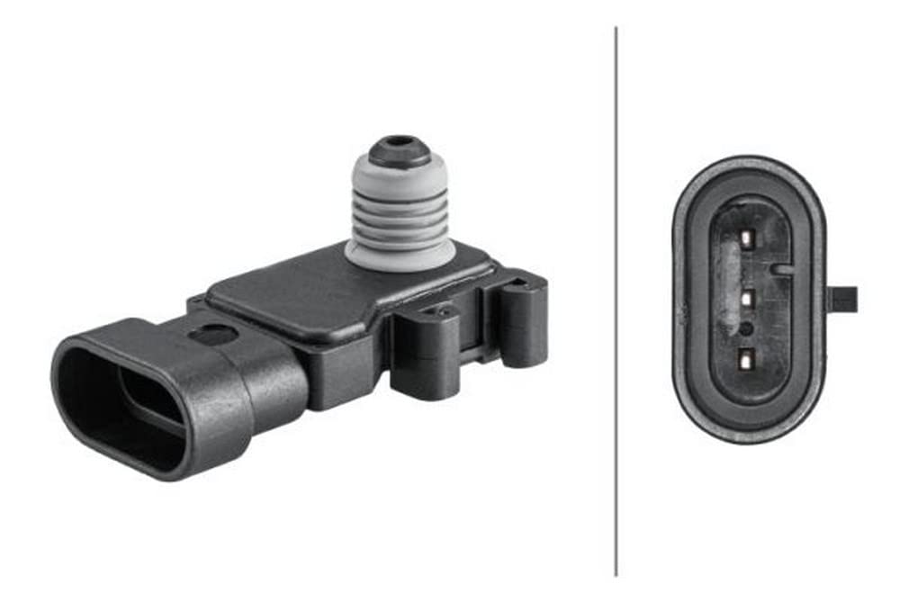 HELLA 6PP 358 152-141 Sensor, Ladedruck - 3-polig - geschraubt HELLA 6PP 358 152-141 Sensor, Ladedruck - 3-polig - geschraubt von Hella