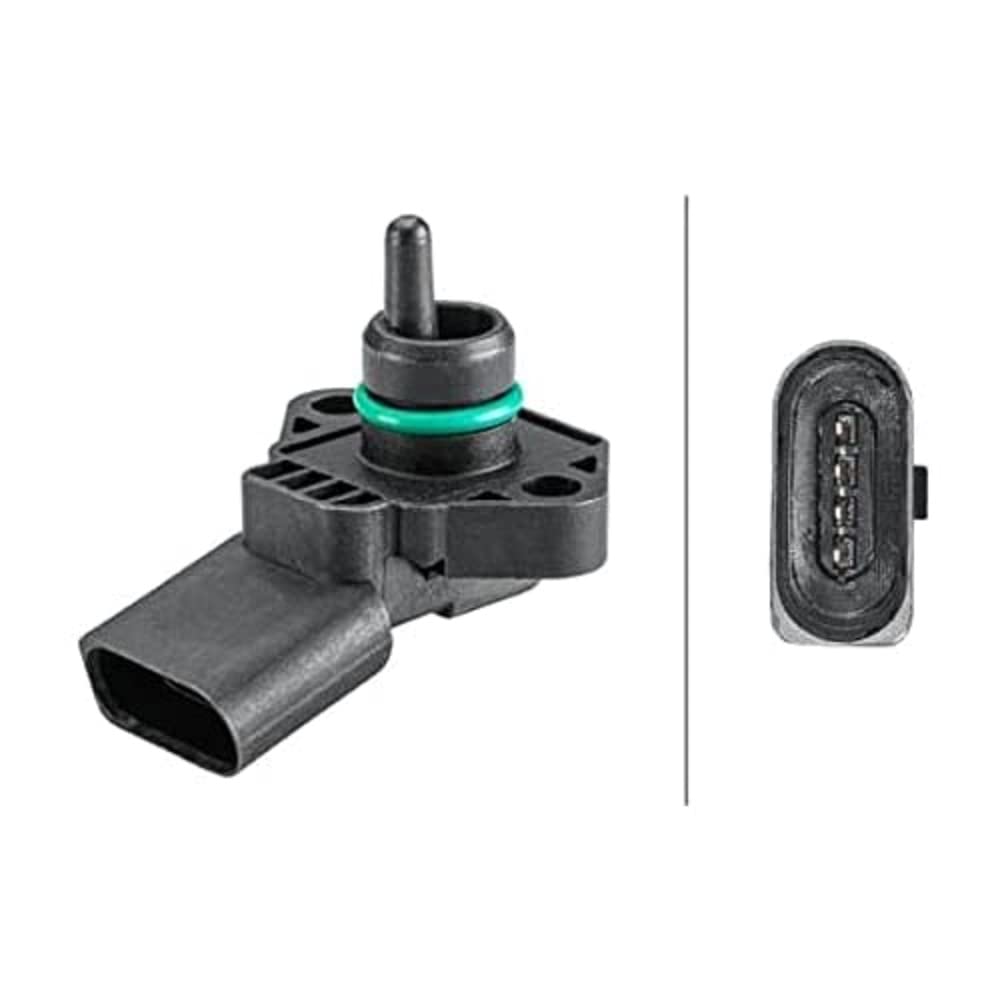 HELLA 6PP 358 152-151 Sensor, Saugrohrdruck - 4-polig - geschraubt HELLA 6PP 358 152-151 Sensor, Saugrohrdruck - 4-polig - geschraubt von Hella