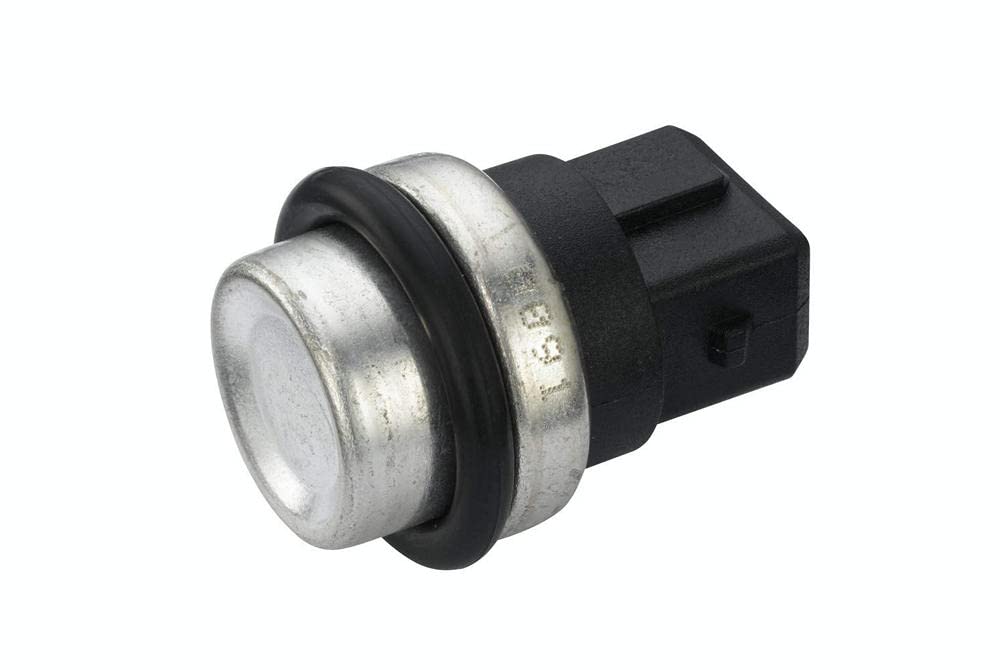 HELLA 6PT 009 107-241 Sensor, Kühlmitteltemperatur - 12V - gesteckt - mit Dichtung - mit Sicherungsring von Hella