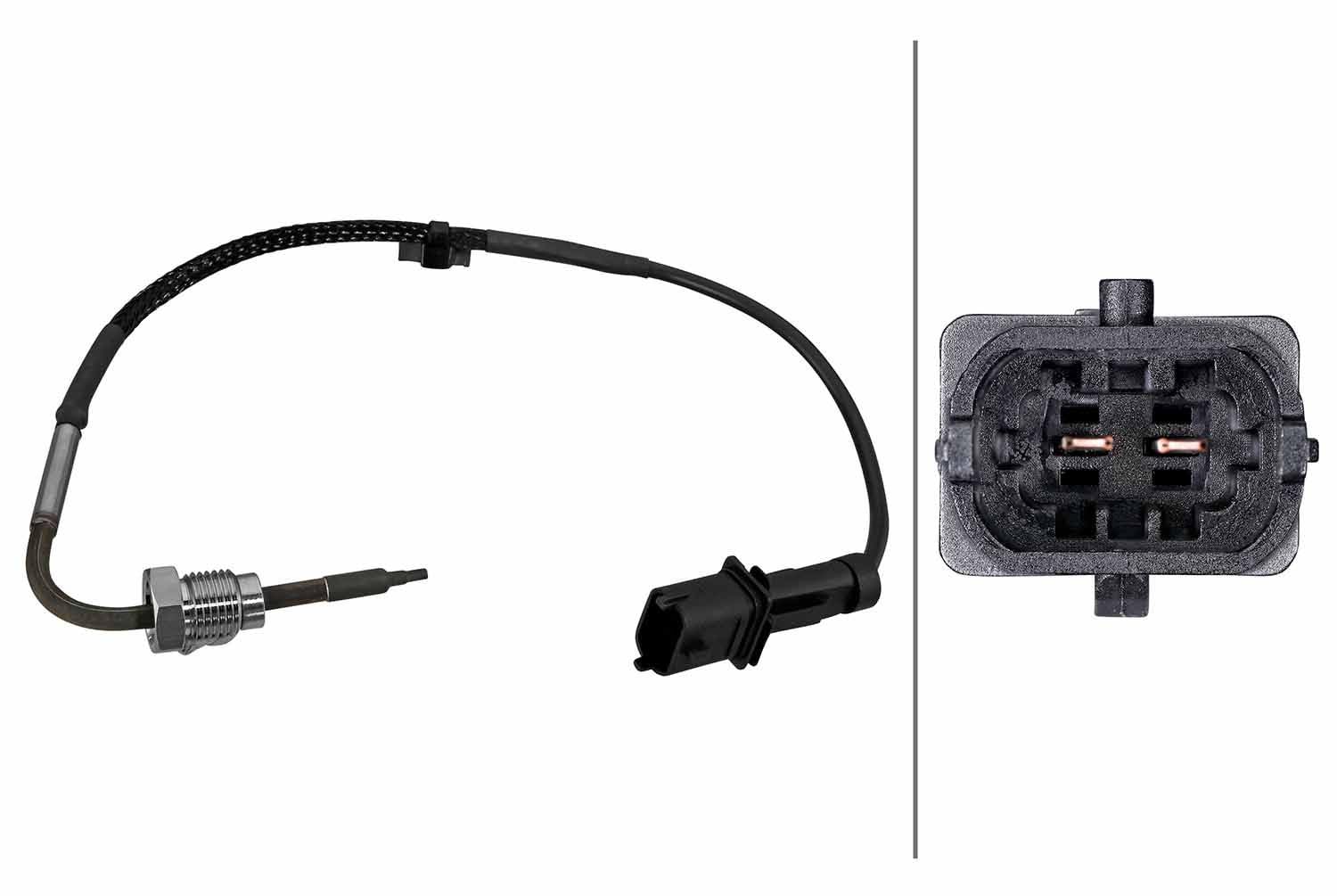 HELLA 6PT 010 376-631 Sensor, Abgastemperatur - 2-polig - geschraubt - Kabel: 370mm HELLA 6PT 010 376-631 Sensor, Abgastemperatur - 2-polig - geschraubt - Kabel: 370mm von Hella