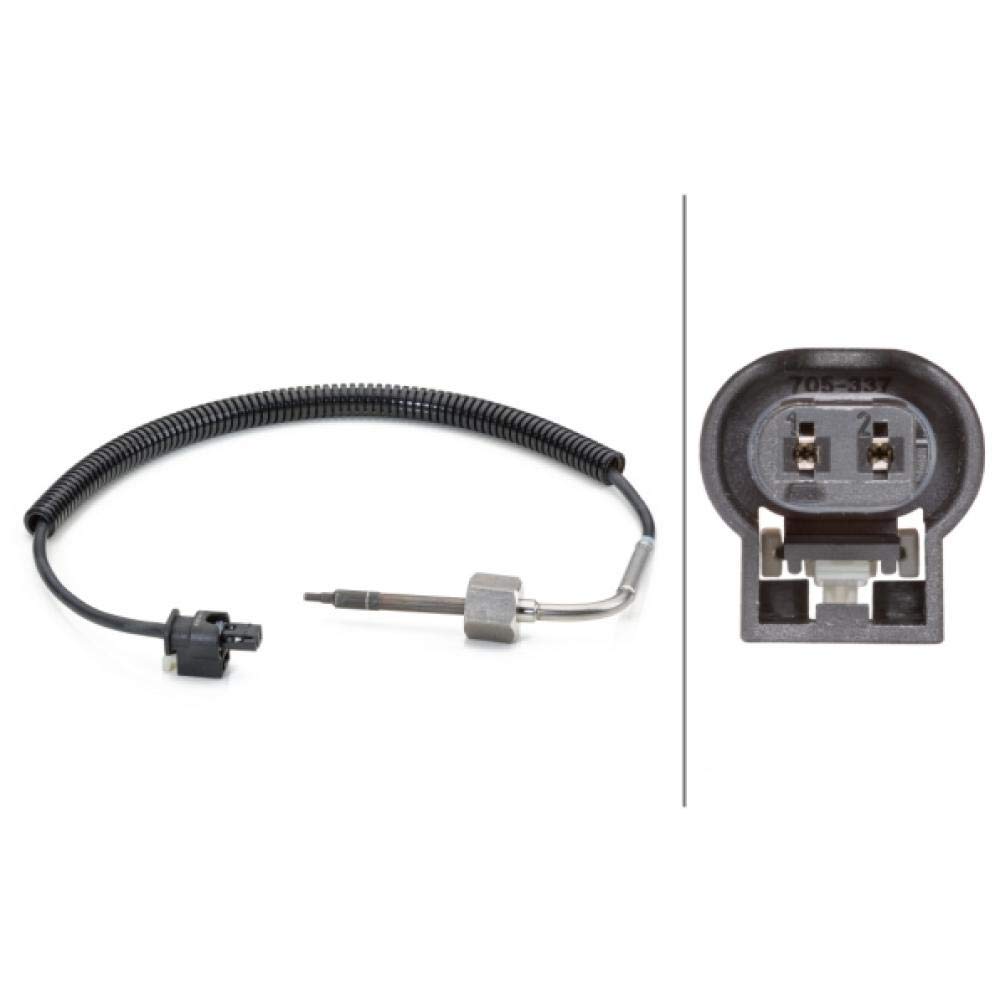 HELLA 6PT 014 494-131 Sensor, Abgastemperatur - 2-polig - geschraubt - Kabel: 410mm HELLA 6PT 014 494-131 Sensor, Abgastemperatur - 2-polig - geschraubt - Kabel: 410mm von Hella