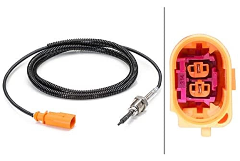 HELLA 6PT 014 494-251 Sensor, Abgastemperatur - 2-polig - geschraubt - Kabel: 1250mm HELLA 6PT 014 494-251 Sensor, Abgastemperatur - 2-polig - geschraubt - Kabel: 1250mm von Hella