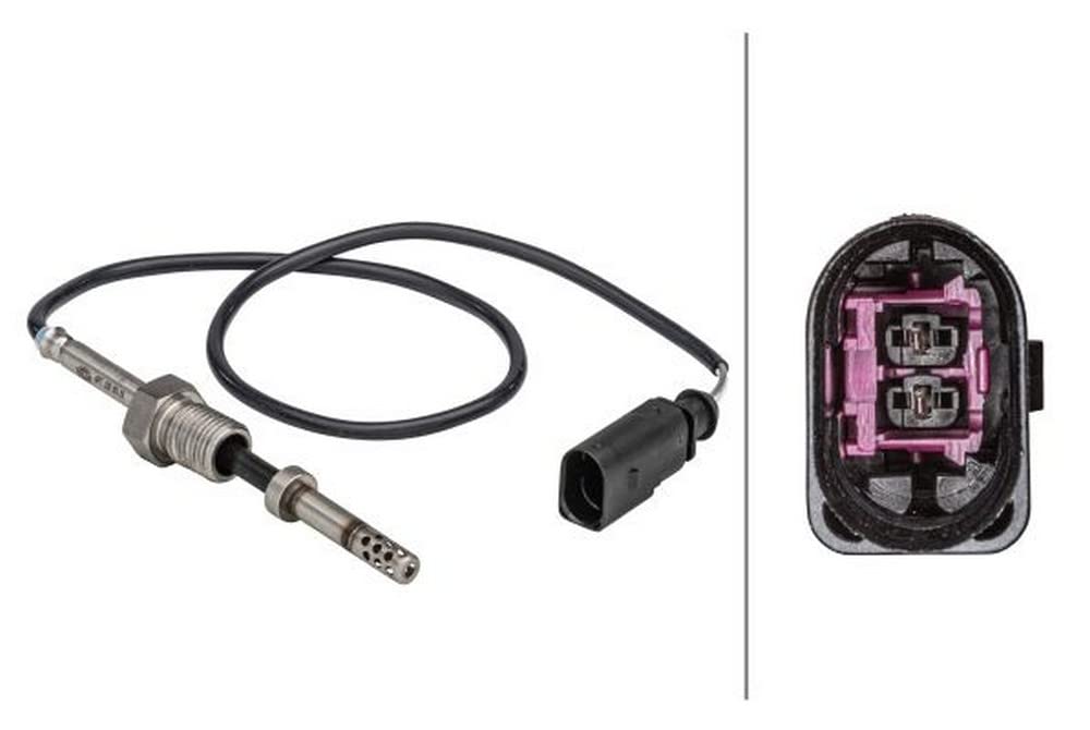 HELLA 6PT 358 181-291 Sensor, Abgastemperatur - 2-polig - geschraubt - Kabel: 455mm HELLA 6PT 358 181-291 Sensor, Abgastemperatur - 2-polig - geschraubt - Kabel: 455mm von Hella