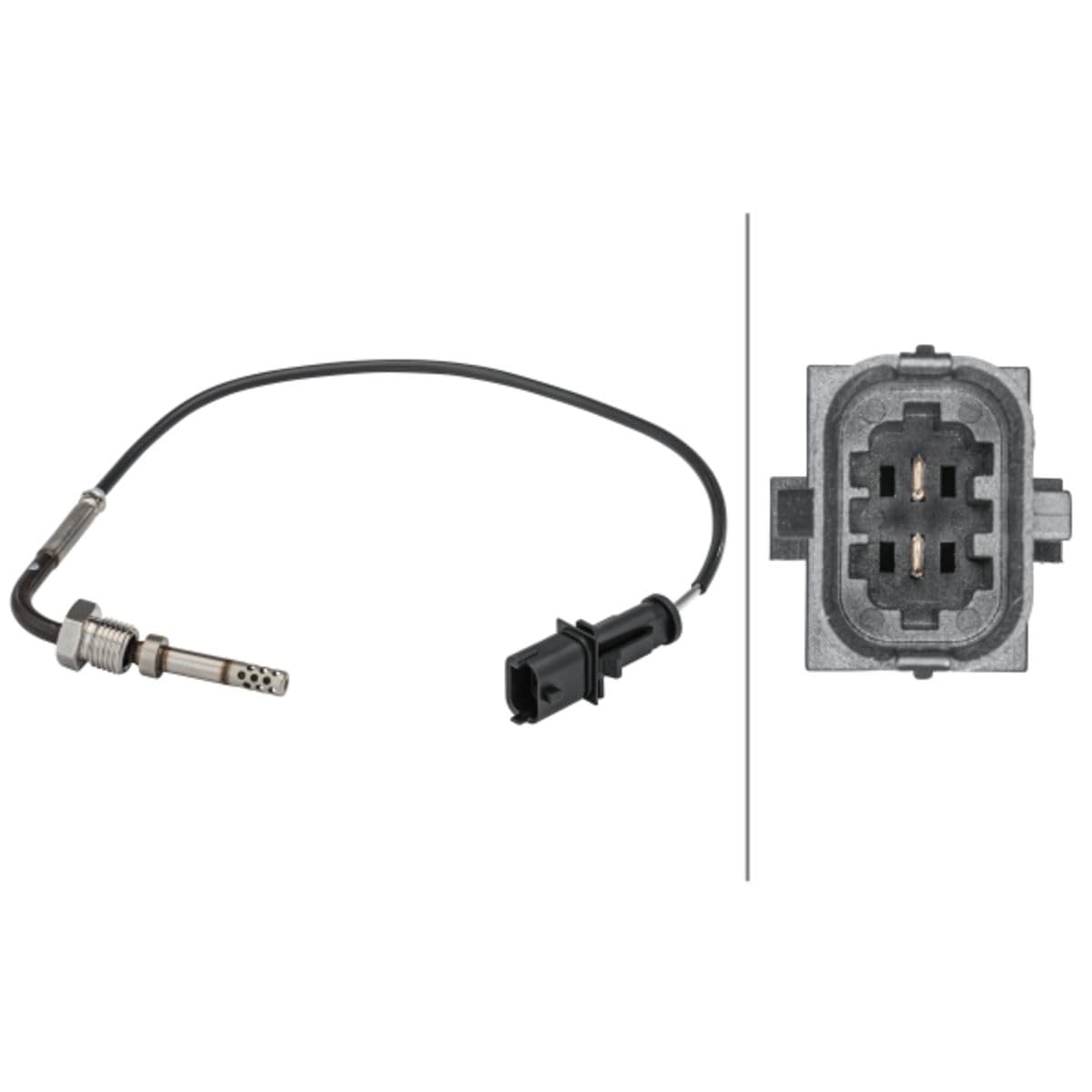 HELLA 6PT 358 181-601 Sensor, Abgastemperatur - 2-polig - geschraubt - Kabel: 320mm HELLA 6PT 358 181-601 Sensor, Abgastemperatur - 2-polig - geschraubt - Kabel: 320mm von Hella