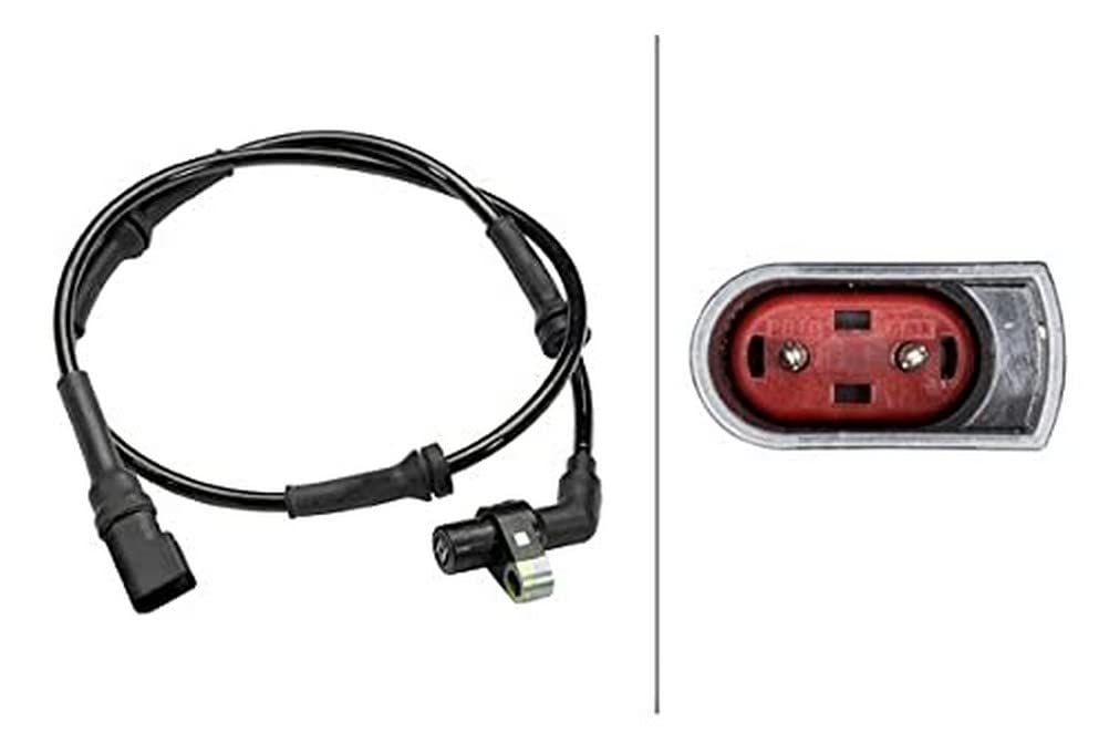 HELLA 6PU 009 106-651 Sensor, Raddrehzahl - 12V - Vorderachse - Kabel: 785mm HELLA 6PU 009 106-651 Sensor, Raddrehzahl - 12V - Vorderachse - Kabel: 785mm von Hella