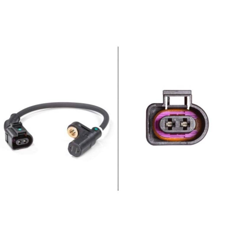 HELLA 6PU 009 106-741 Sensor, Raddrehzahl - 12V - Hinterachse - Kabel: 193mm HELLA 6PU 009 106-741 Sensor, Raddrehzahl - 12V - Hinterachse - Kabel: 193mm von Hella