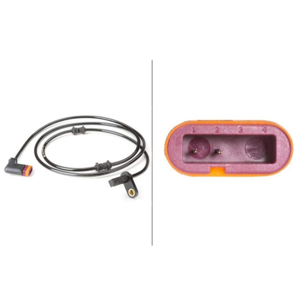 HELLA 6PU 010 039-731 Sensor, Raddrehzahl - 12V - 2-polig - Kabel: 1390mm HELLA 6PU 010 039-731 Sensor, Raddrehzahl - 12V - 2-polig - Kabel: 1390mm von Hella