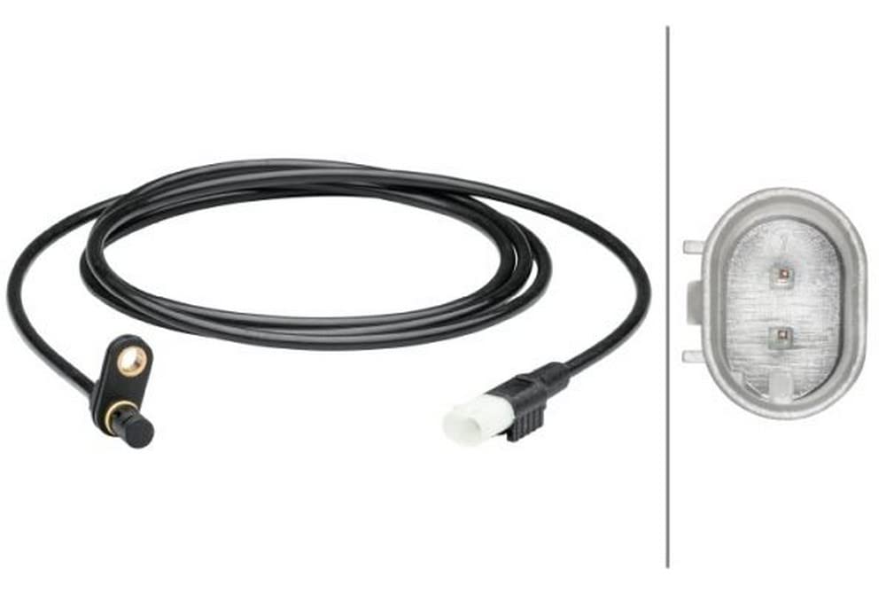 HELLA 6PU 012 679-151 Sensor, Raddrehzahl - 2-polig - Hinterachse - Kabel: 1865mm HELLA 6PU 012 679-151 Sensor, Raddrehzahl - 2-polig - Hinterachse - Kabel: 1865mm von Hella