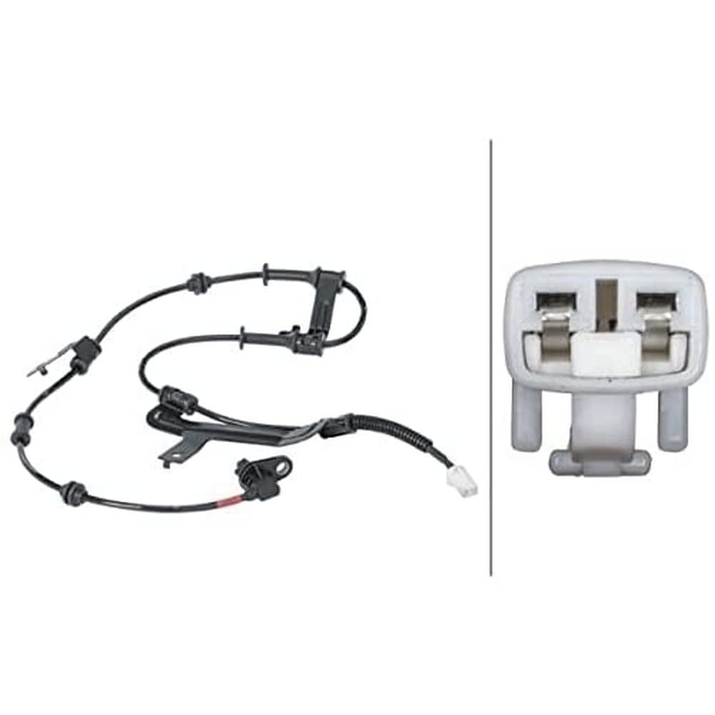 HELLA 6PU 012 679-741 Sensor, Raddrehzahl - 12V - 2-polig - Kabel: 870mm - mit Halter HELLA 6PU 012 679-741 Sensor, Raddrehzahl - 12V - 2-polig - Kabel: 870mm - mit Halter von Hella