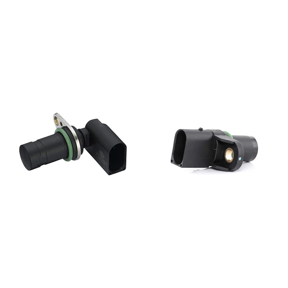 HELLA 6PU 012 680-011 Impulsgeber, Kurbelwelle - 12V - 3-polig - ohne Kabel & 9121701 6PU 9 121-701 Sensor, Nockenwellenposition - 12V - mit Dichtung - ohne Kabel HELLA 6PU 012 680-011 Impulsgeber, Kurbelwelle - 12V - 3-polig - ohne Kabel & 9121701 6PU 9 121-701 Sensor, Nockenwellenposition - 12V - mit Dichtung - ohne Kabel von Hella