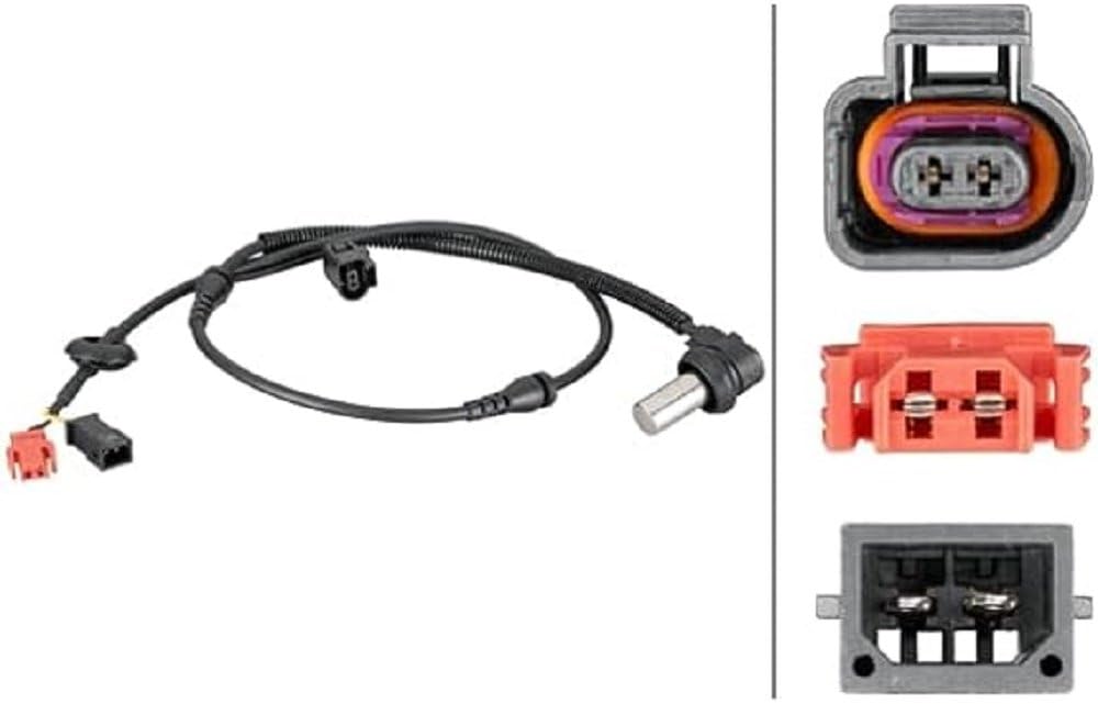HELLA 6PU 012 806-921 Sensor, Raddrehzahl - 2-polig - Kabel: 960mm, Mehrfarbig/Meereswellen (Ocean Tides) HELLA 6PU 012 806-921 Sensor, Raddrehzahl - 2-polig - Kabel: 960mm, Mehrfarbig/Meereswellen (Ocean Tides) von Hella