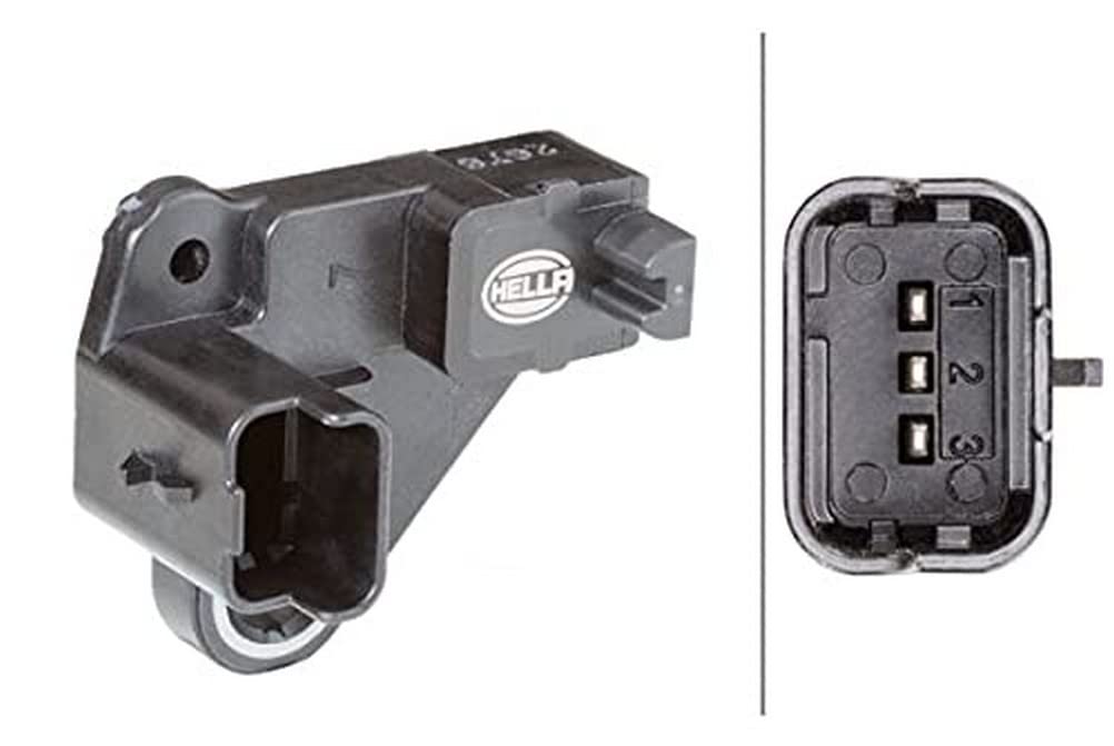 HELLA 6PU 013 122-251 Impulsgeber, Kurbelwelle - 3-polig - geschraubt von Hella