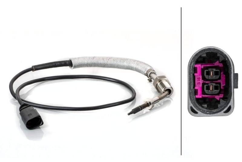 HELLA 6PU 013 122-621 Sensor, Nockenwellenposition - 3-polig - mit Dichtring von Hella