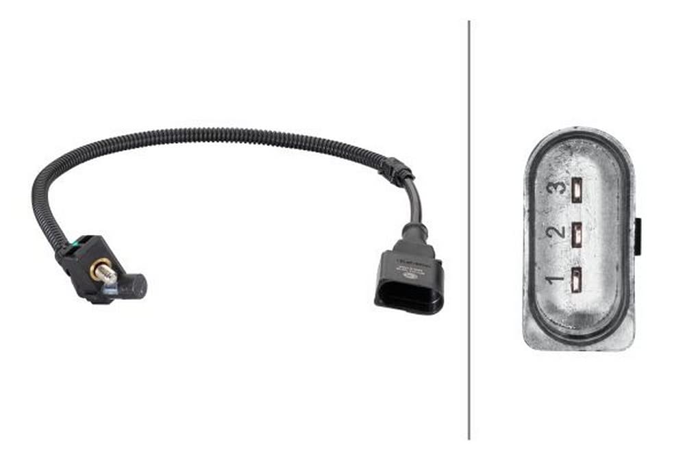 HELLA 6PU 013 122-881 Impulsgeber, Kurbelwelle - 3-polig - Kabel: 350mm HELLA 6PU 013 122-881 Impulsgeber, Kurbelwelle - 3-polig - Kabel: 350mm von Hella