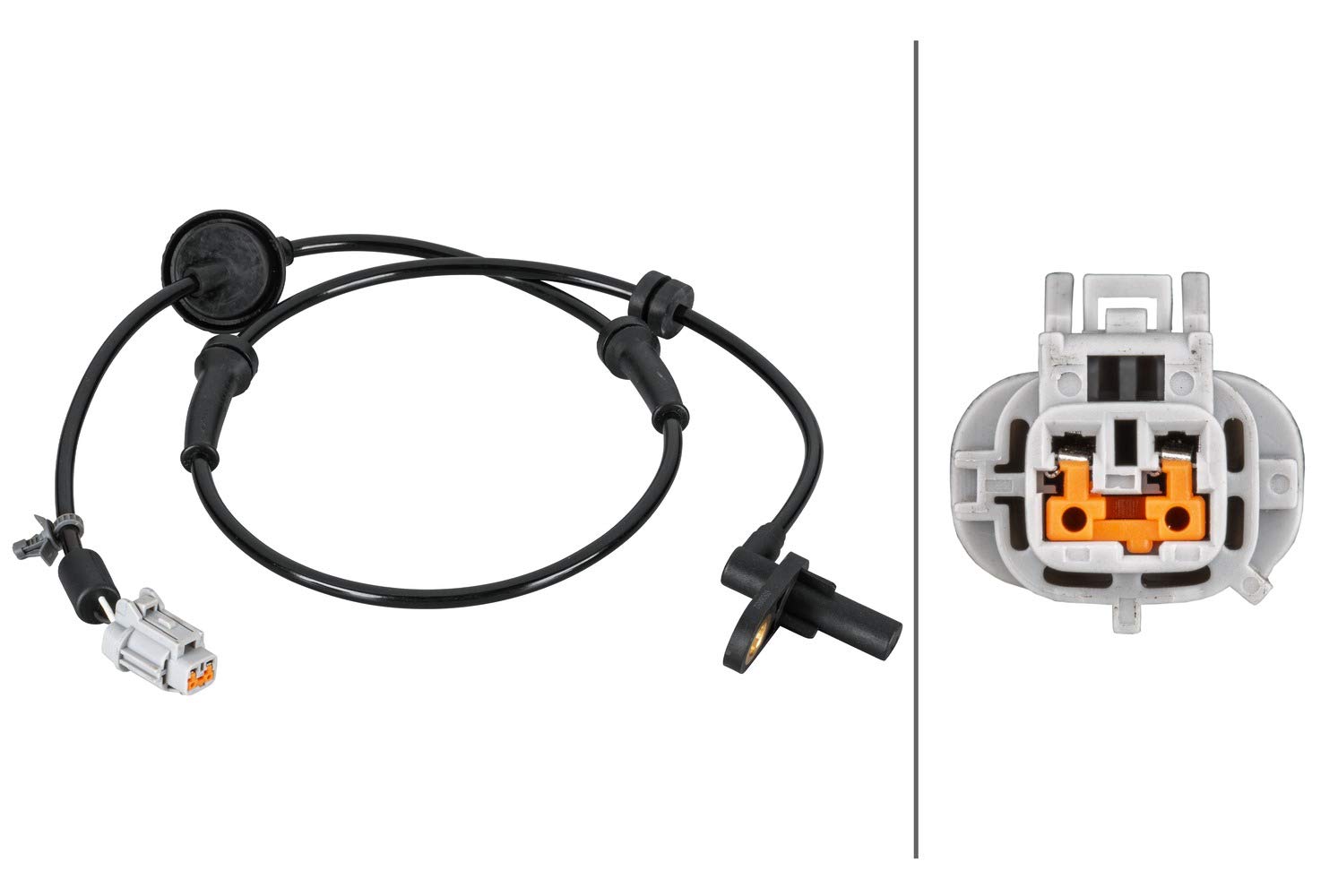 HELLA 6PU 230 040-211 Sensor, Raddrehzahl - 2-polig - Vorderachse - mit Halter HELLA 6PU 230 040-211 Sensor, Raddrehzahl - 2-polig - Vorderachse - mit Halter von Hella