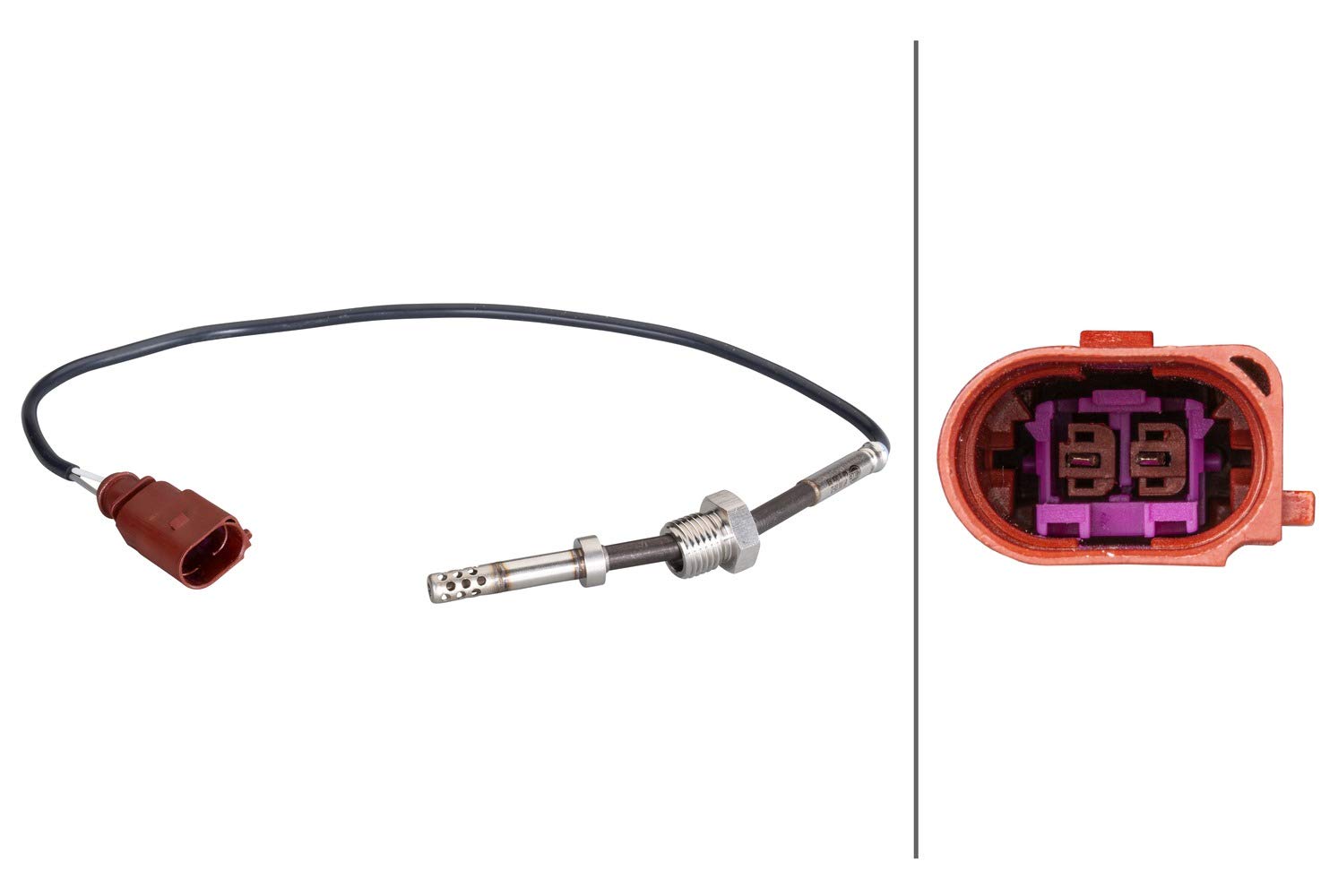 HELLA 6PU 230 040-791 Sensor, Raddrehzahl - 2-polig - Vorderachse - mit Halter HELLA 6PU 230 040-791 Sensor, Raddrehzahl - 2-polig - Vorderachse - mit Halter von Hella