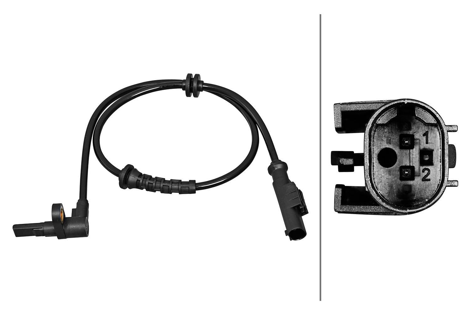 HELLA 6PU 358 217-001 Sensor, Raddrehzahl - 2-polig - Kabel: 560mm HELLA 6PU 358 217-001 Sensor, Raddrehzahl - 2-polig - Kabel: 560mm von Hella