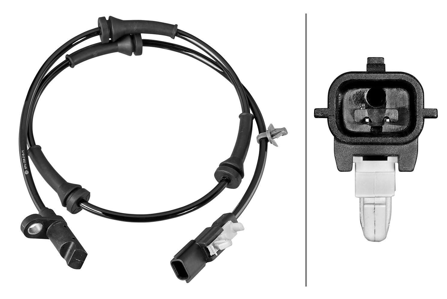 HELLA 6PU 358 218-751 Sensor, Raddrehzahl - 2-polig - Kabel: 625mm - mit Klammer HELLA 6PU 358 218-751 Sensor, Raddrehzahl - 2-polig - Kabel: 625mm - mit Klammer von Hella