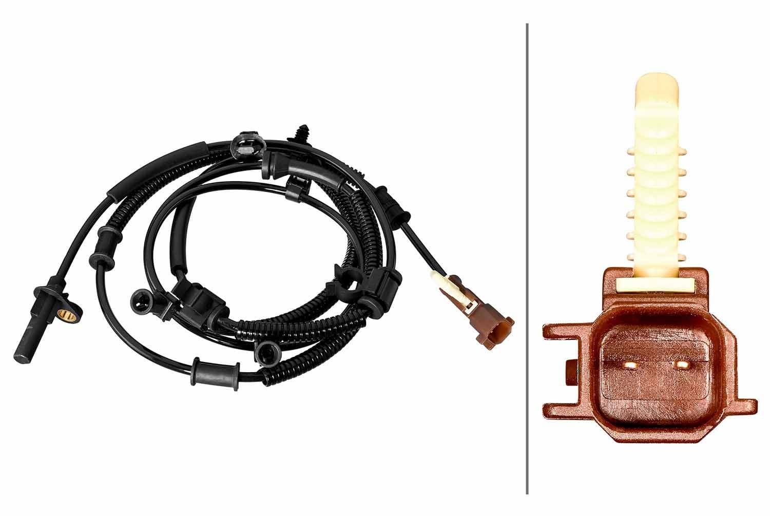 HELLA 6PU 358 218-901 Sensor, Raddrehzahl - 2-polig - Kabel: 2020mm - mit Klammer HELLA 6PU 358 218-901 Sensor, Raddrehzahl - 2-polig - Kabel: 2020mm - mit Klammer von Hella