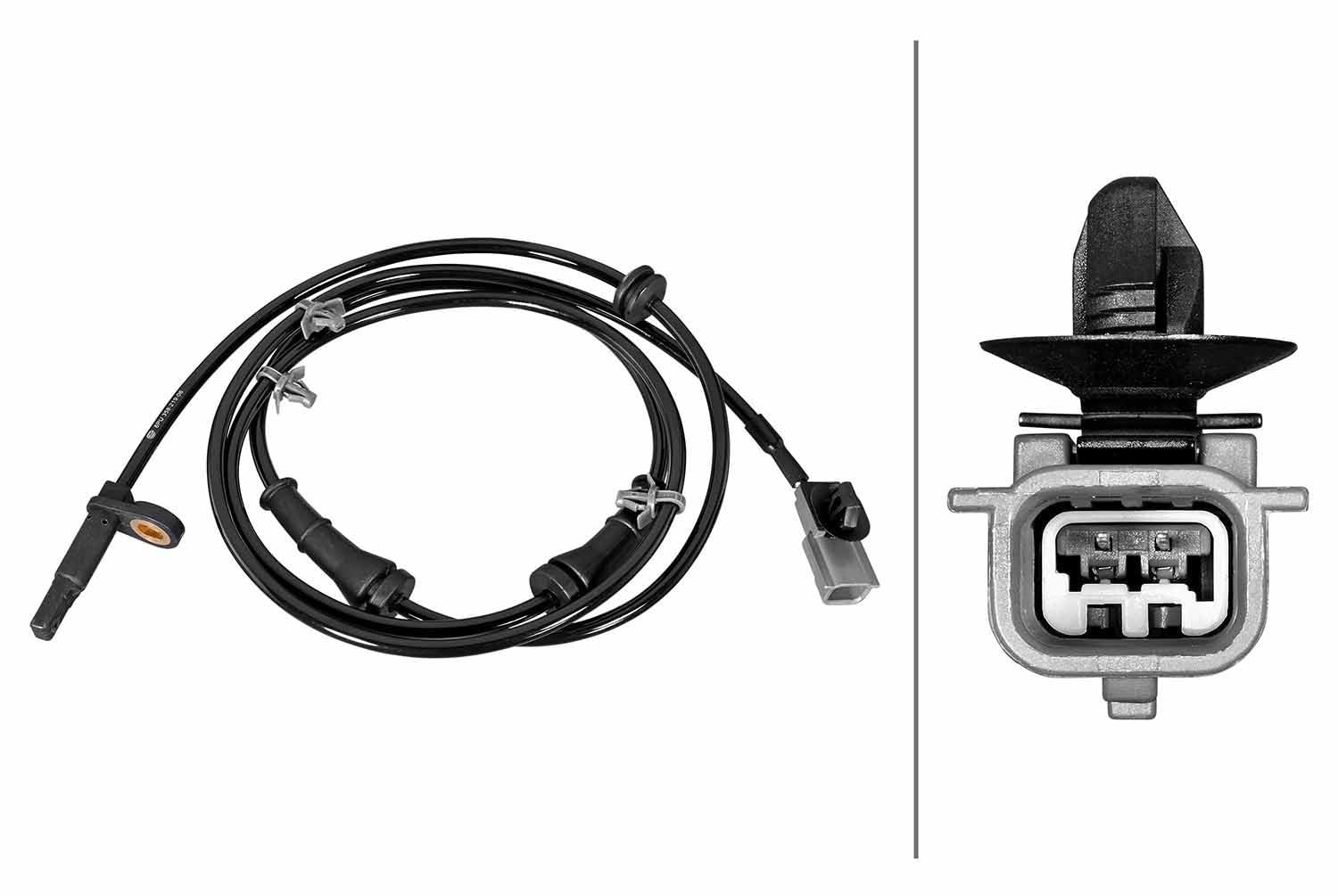 HELLA 6PU 358 219-061 Sensor, Raddrehzahl - 2-polig - Kabel: 500mm - mit Klammer HELLA 6PU 358 219-061 Sensor, Raddrehzahl - 2-polig - Kabel: 500mm - mit Klammer von Hella